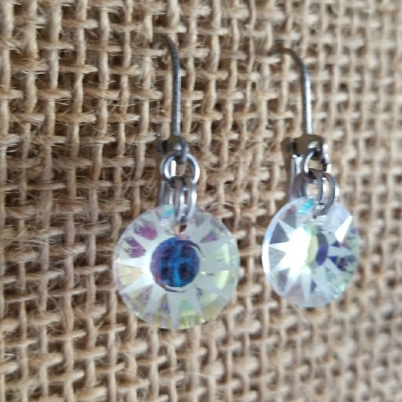 ๐  Fun Round Prism Earrings - Picture 2 of 5